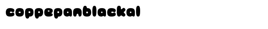 CoppepanBlackAl.TTF
(Art font online converter effect display)