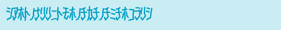 D3-Skullism-Katakana-Bold.ttf
(Art font online converter effect display)