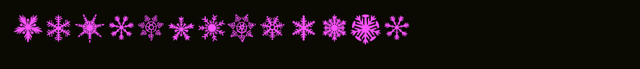 DH-Snowflakes.ttf
(Art font online converter effect display)