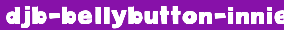 DJB-BellyButton-Innie-Bold.ttf
(Art font online converter effect display)