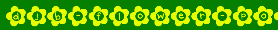 DJB-Flower-Power.ttf
(Art font online converter effect display)