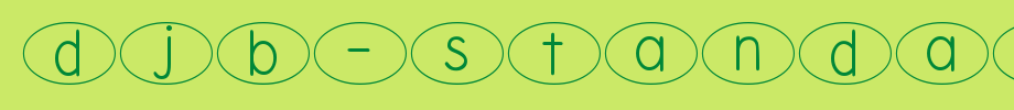 DJB-Standardized-Test-Oval.ttf
(Art font online converter effect display)