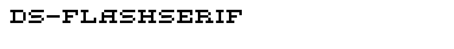 DS-FlashSerif.ttf(字体效果展示)