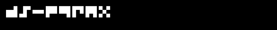 DS-P9RMX.ttf(艺术字体在线转换器效果展示图)