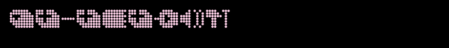 DS-SysBat.ttf(艺术字体在线转换器效果展示图)