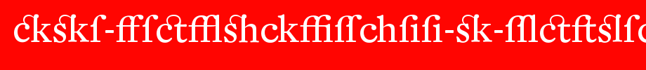 DTL-Fleischmann-T-Regular-Alt_ English font
(Art font online converter effect display)