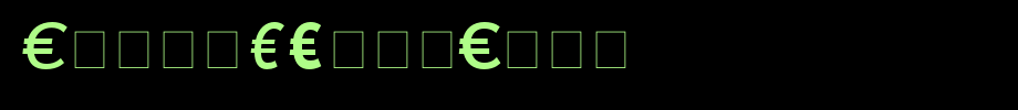DTLNobelT-Euro_英文字体字体效果展示
