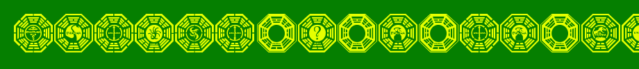 Dharma-Initiative-Logos.ttf(艺术字体在线转换器效果展示图)