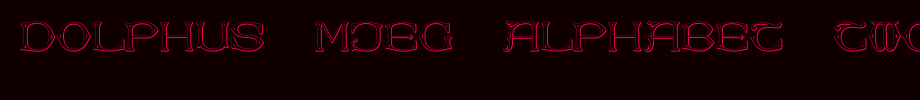 Dolphus-Mieg-Alphabet-Two.ttf
(Art font online converter effect display)