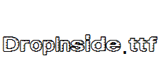 DropInside.ttf(字体效果展示)