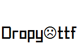 Dropy.ttf(字体效果展示)