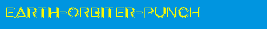 Earth-Orbiter-Punch.ttf
(Art font online converter effect display)