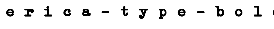 Erica-Type-Bold-Italic.ttf(艺术字体在线转换器效果展示图)