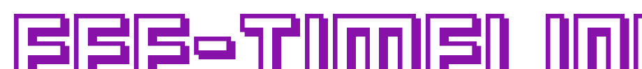 FFF-Timeline-01.ttf
(Art font online converter effect display)