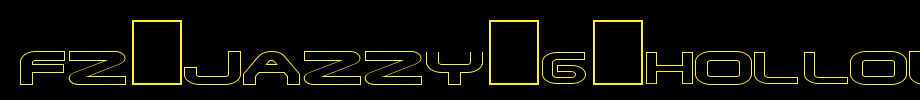 FZ-JAZZY-6-HOLLOW-EX.ttf
(Art font online converter effect display)