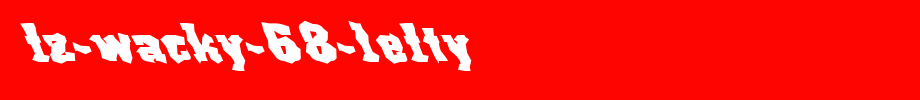 FZ-WACKY-68-LEFTY.ttf
(Art font online converter effect display)