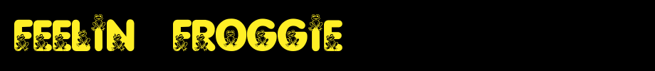 Feelin-Froggie.ttf
(Art font online converter effect display)