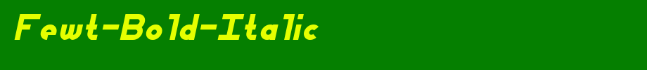 Fewt-Bold-Italic_ English font
(Art font online converter effect display)