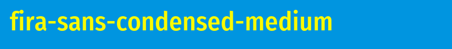 Fira-Sans-Condensed-Medium.ttf
(Art font online converter effect display)