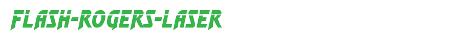 Flash-Rogers-Laser.ttf
(Art font online converter effect display)