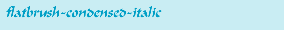 FlatBrush-Condensed-Italic.ttf