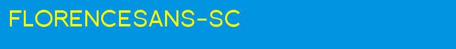 Florencesans-SC.ttf
(Art font online converter effect display)