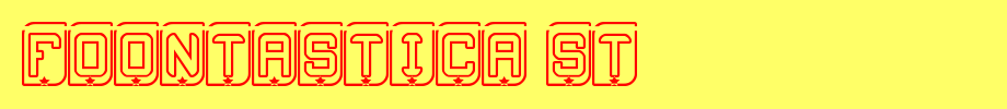FoOnTaStIcA-St.ttf
(Art font online converter effect display)