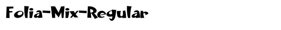 Folia-Mix-Regular_ English font
(Art font online converter effect display)