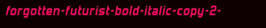Forgotten-Futurist-Bold-Italic-copy-2-.ttf
(Art font online converter effect display)
