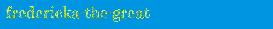 Fredericka-the-Great.ttf
(Art font online converter effect display)