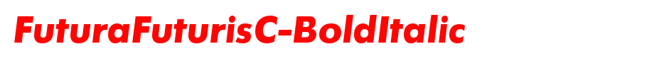 FuturaFuturisC-BoldItalic_ English font
(Art font online converter effect display)