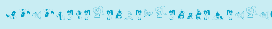 Futurama-Alien-Alphabet-Two-copy-3-.ttf
(Art font online converter effect display)