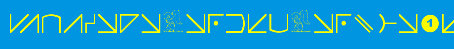 Futurama-Alien-Alphabet-Two.ttf
(Art font online converter effect display)