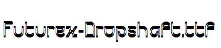 Futurex-Dropshaft.ttf(字体效果展示)