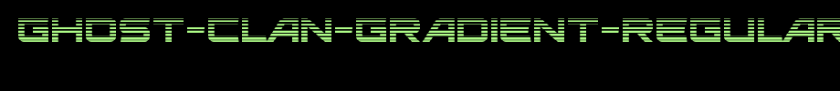 Ghost-Clan-Gradient-Regular.ttf
(Art font online converter effect display)