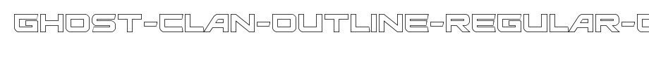 Ghost-Clan-Outline-Regular-copy-1-.ttf
(Art font online converter effect display)