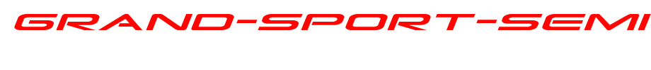 Grand-Sport-Semi-Italic.ttf(艺术字体在线转换器效果展示图)