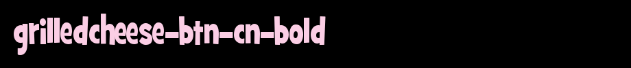 GrilledCheese-BTN-Cn-Bold.ttf
(Art font online converter effect display)