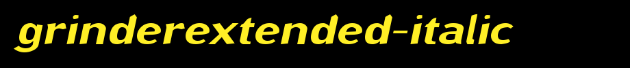 GrinderExtended-Italic.ttf