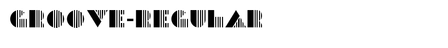 Groove-Regular.ttf
(Art font online converter effect display)