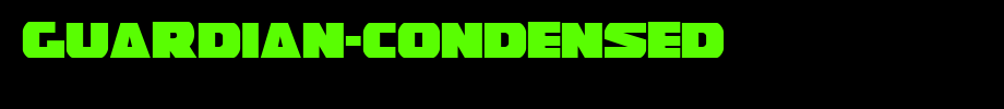 Guardian-Condensed.ttf(字体效果展示)