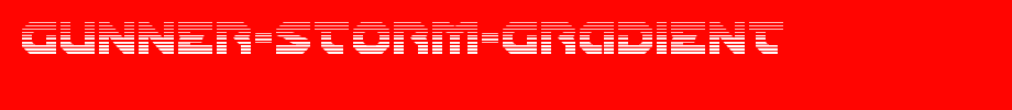 Gunner-Storm-Gradient.ttf
(Art font online converter effect display)