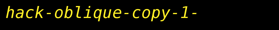 Hack-Oblique-copy-1-.ttf(字体效果展示)