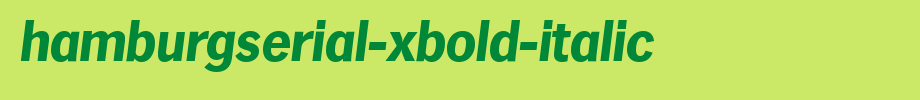 HamburgSerial-Xbold-Italic.ttf
(Art font online converter effect display)