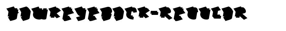 HawkeyeBack-Regular.ttf(字体效果展示)