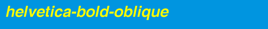 Helvetica-Bold-Oblique.ttf(字体效果展示)