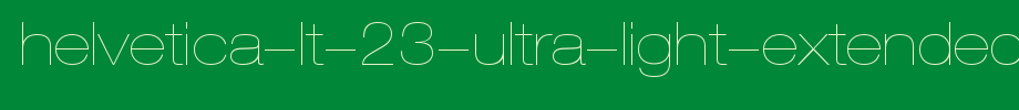 Helvetica-LT-23-Ultra-Light-Extended.ttf(艺术字体在线转换器效果展示图)