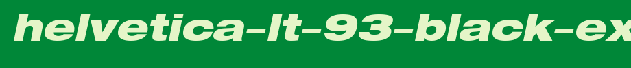 Helvetica-LT-93-Black-Extended-Oblique.ttf(艺术字体在线转换器效果展示图)