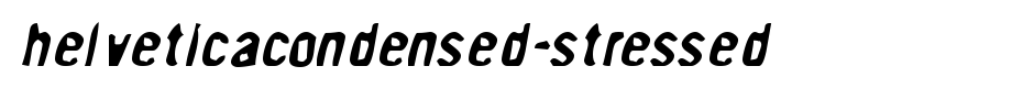 HelveticaCondensed-Stressed.ttf(字体效果展示)