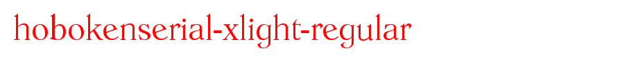 HobokenSerial-Xlight-Regular.ttf
(Art font online converter effect display)